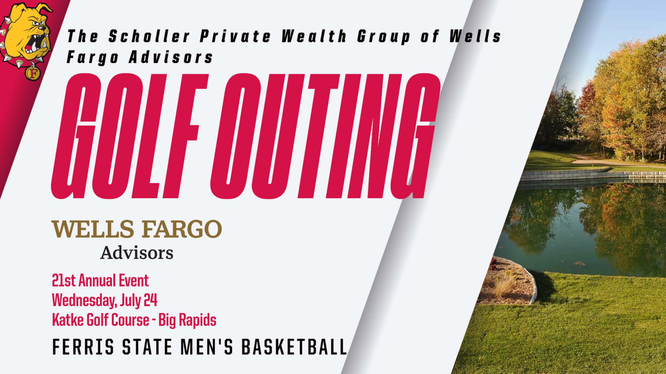Ferris State Men's Basketball Golf Outing Set For July 24 At Katke Golf Course