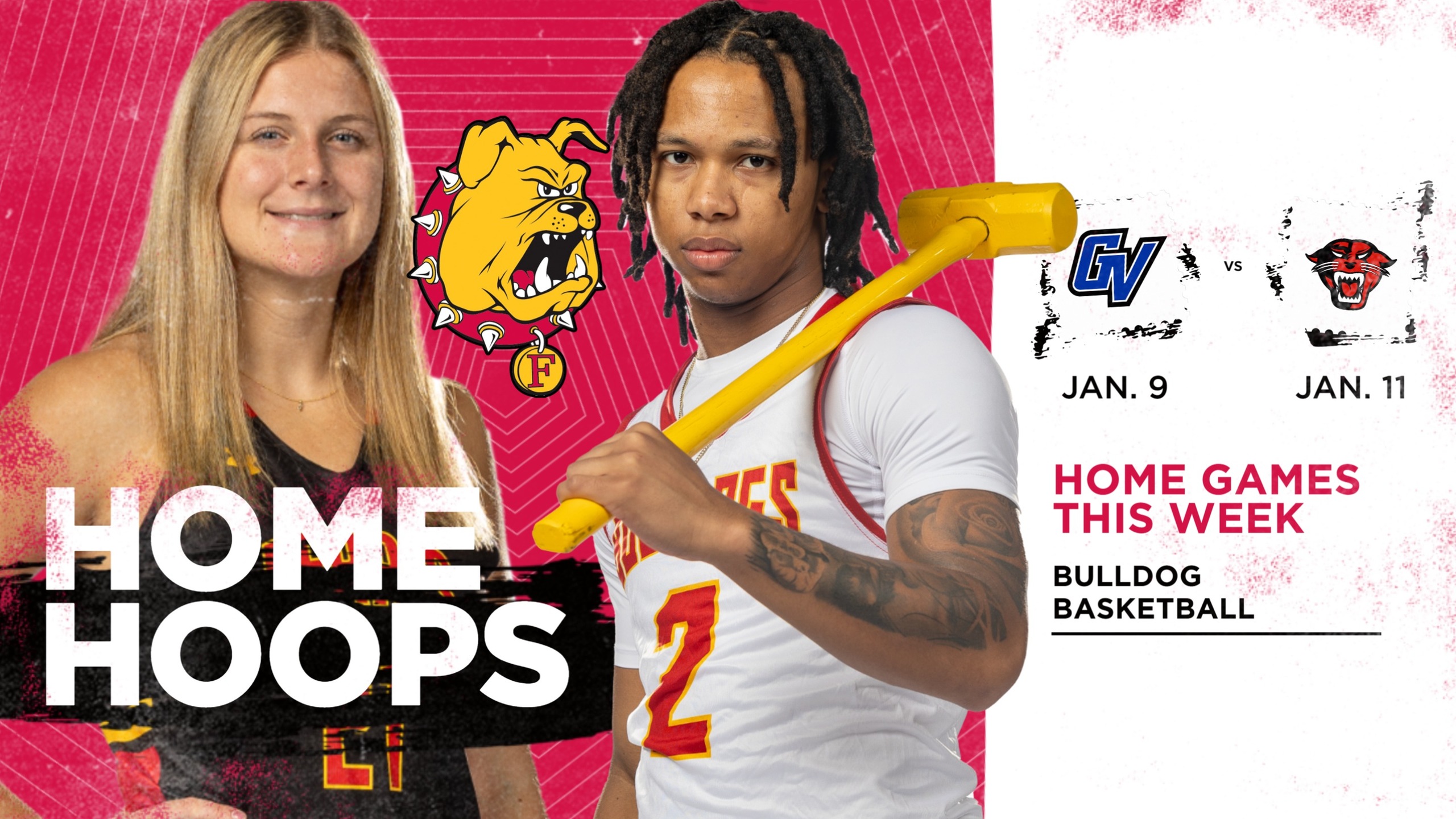 Ferris State Basketball Squads Host West Michigan Rivals This Week In GLIAC Play