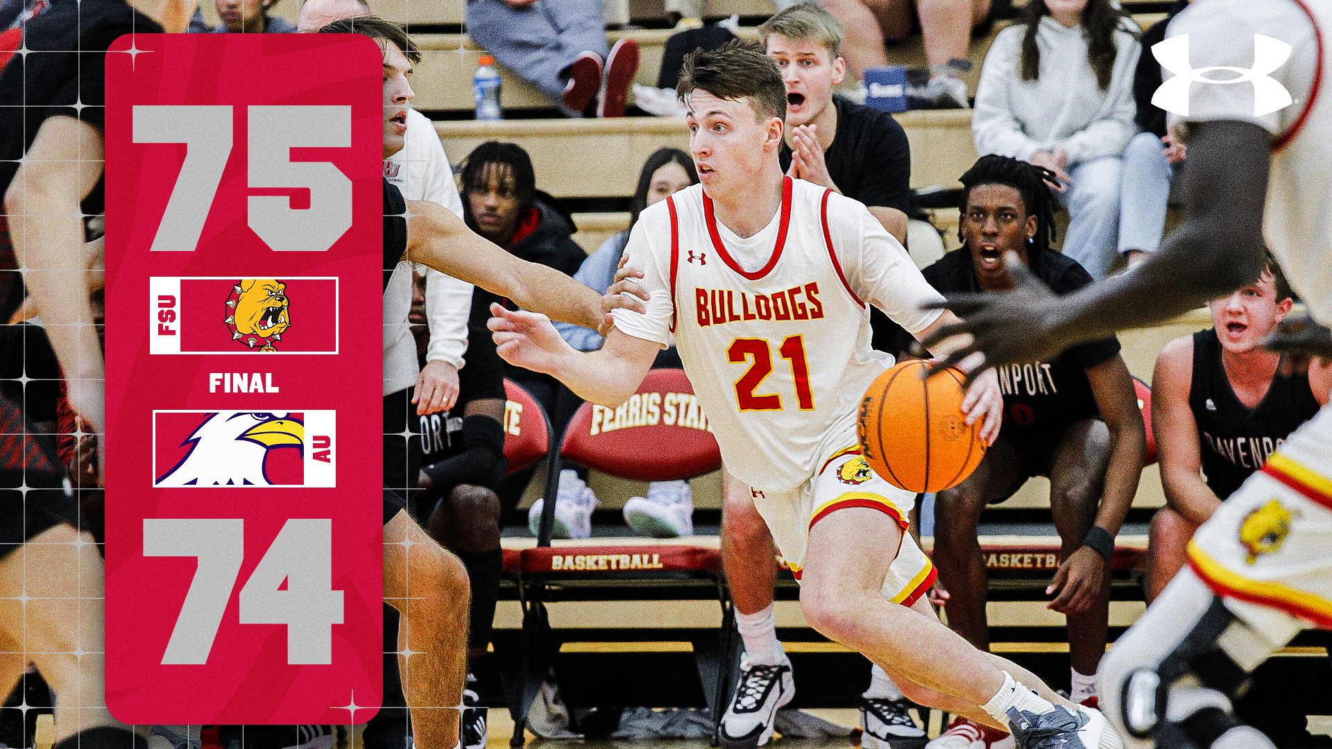 #13 Ferris State Pulls Out One-Point Regional Road Victory At Ashland