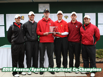 Ferris State ties for first place at 42nd annual Fossum/Spartan Invitational.  (Photo by Matthew Mitchell/MSU Athletic Communications)