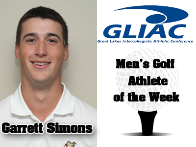 Ferris State's Garrett Simons Earns Conference Weekly Recognition