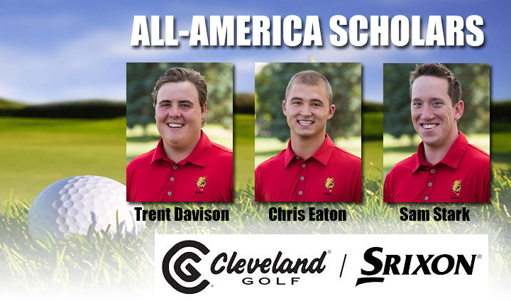 League-High Three Ferris State Men's Golfers Claim All-America Scholar Honors