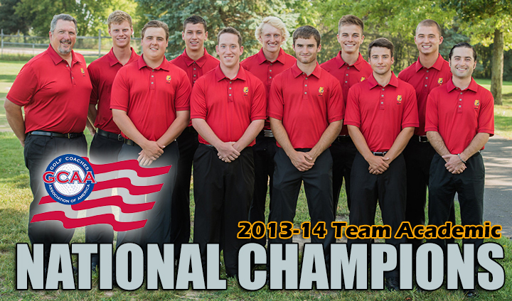 Ferris State Men's Golf Crowned As Division II Academic National Champions
