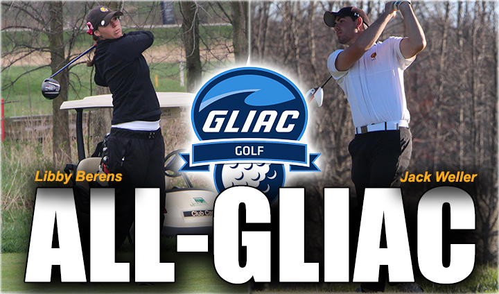Ferris State's Weller & Berens Claim All-GLIAC Golf Recognition