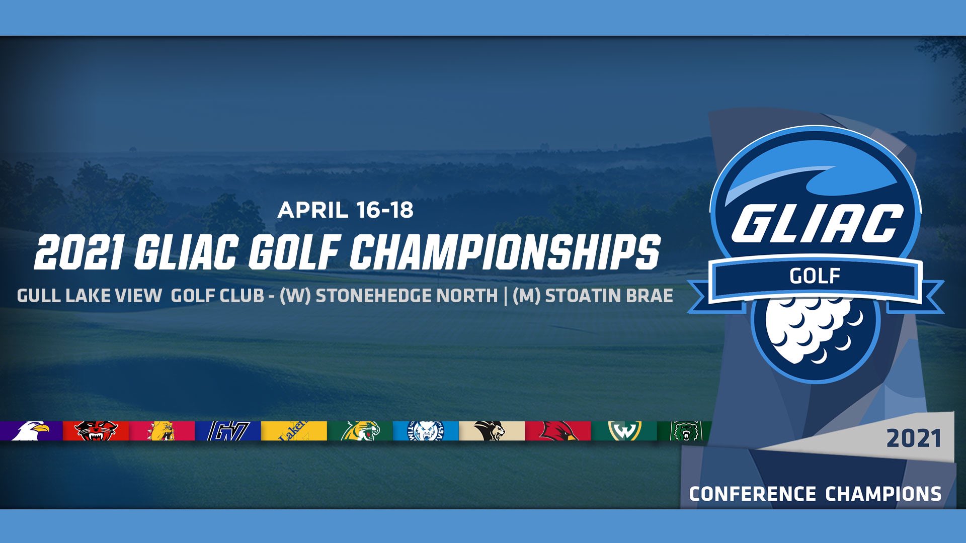 Ferris State Golf Teams To Compete In GLIAC Championships This Weekend