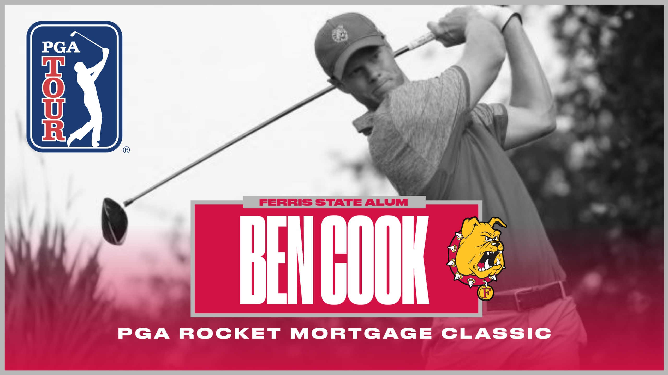 Ferris State Alum Ben Cook Finishes Two-Over Par In PGA Tour's Rocket Mortgage Classic