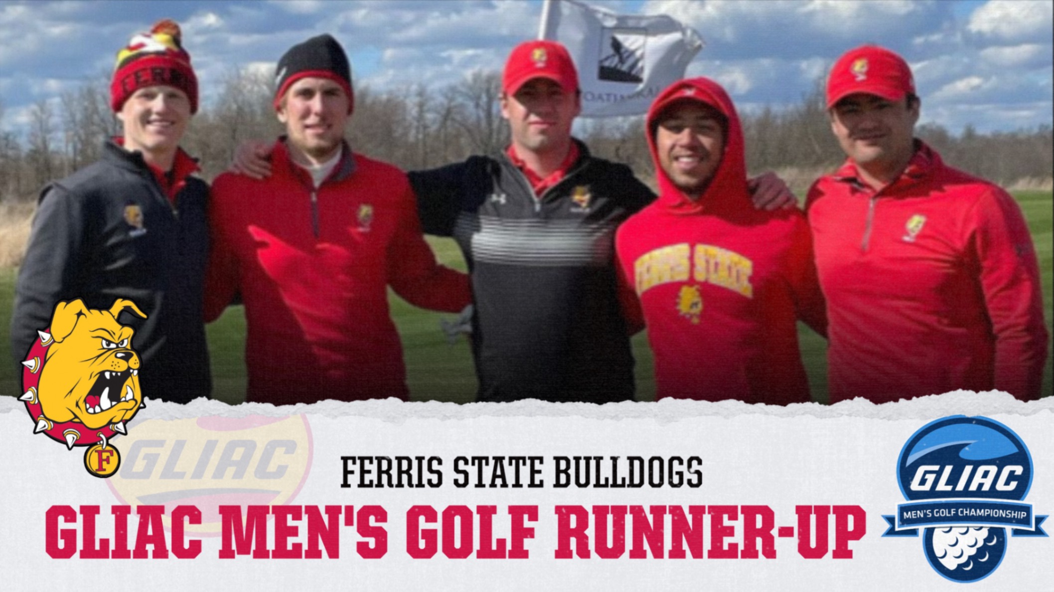Ferris State Men's Golf Earns Runner-Up Honors At GLIAC Championships With Strong Sunday Performance