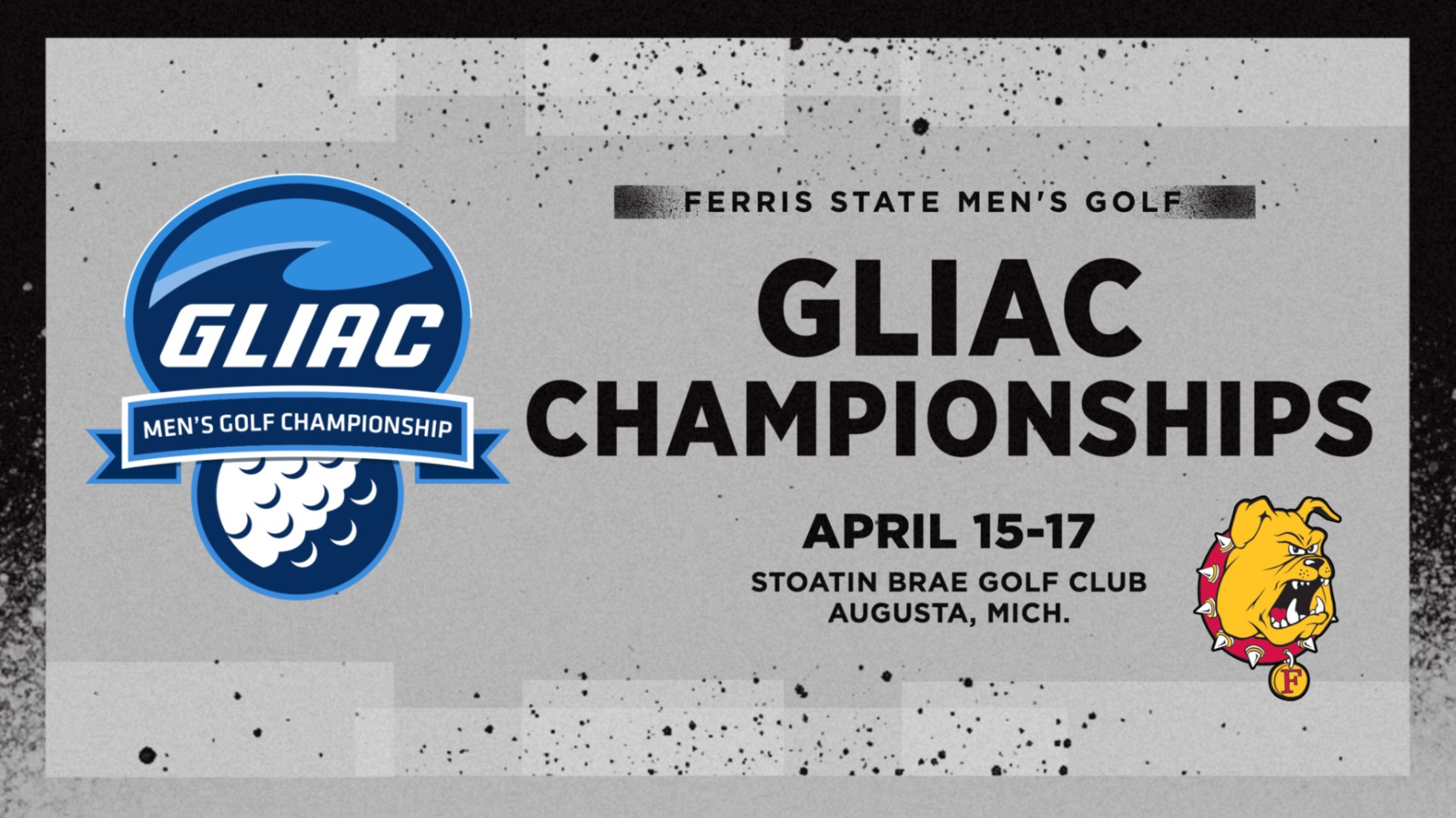Ferris State Men's Golf Competes In GLIAC Championships This Weekend