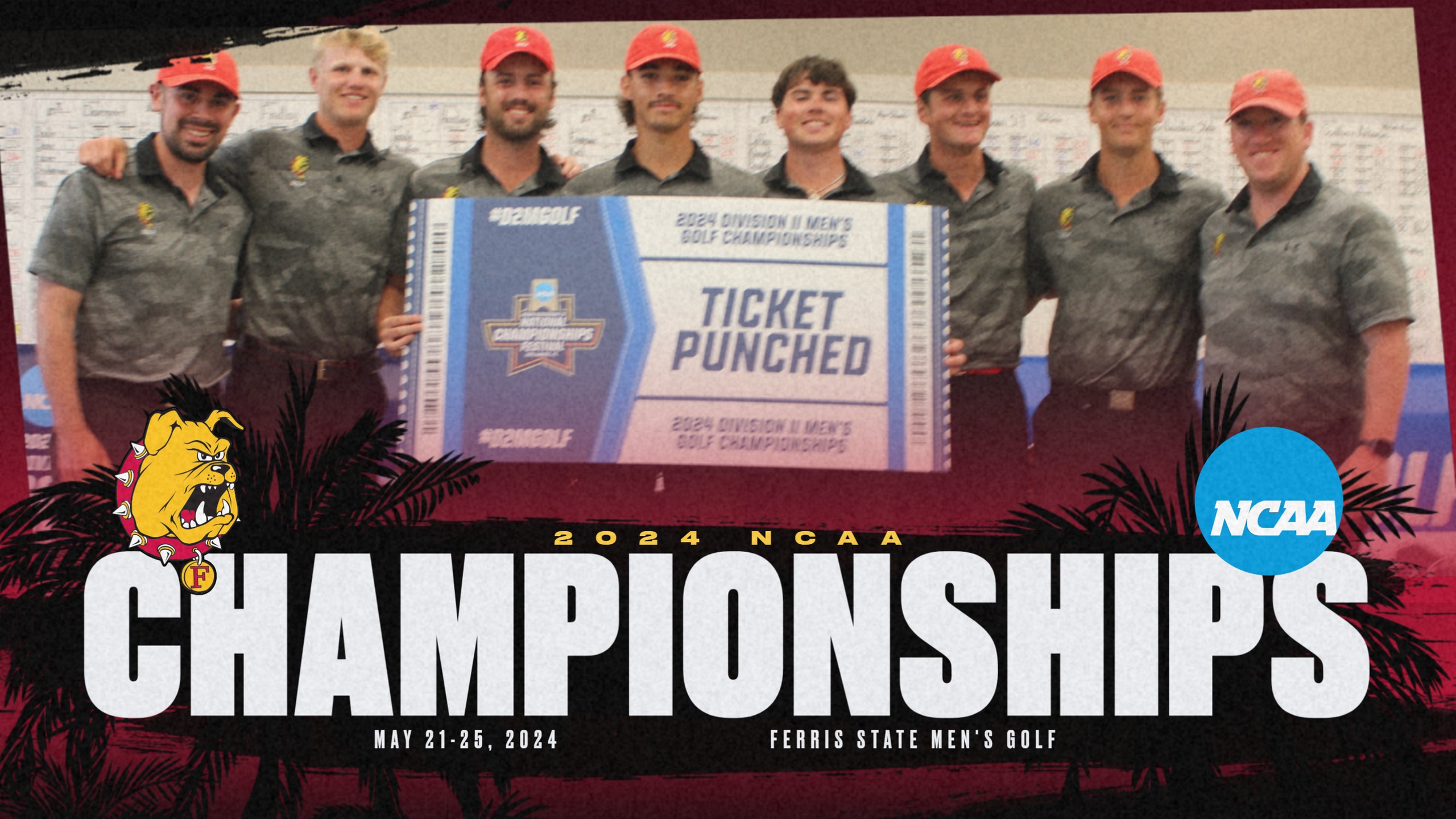 Ferris State Men's Golf Opens NCAA National Championships Tuesday In Florida