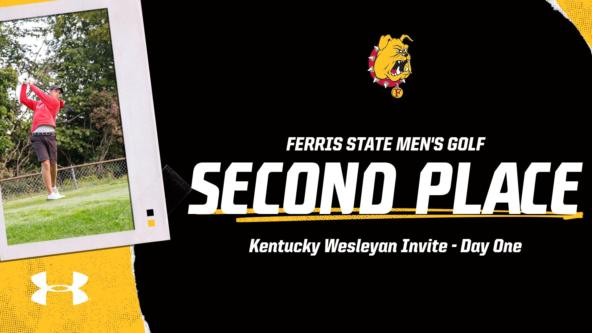 Ferris State Men's Golf Starts In Second Place At Kentucky Wesleyan Invite