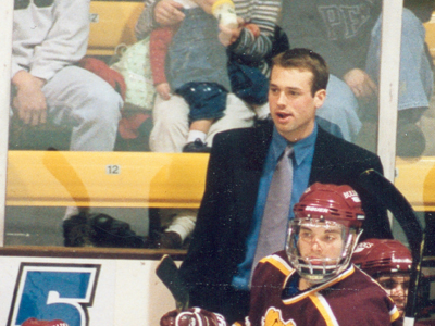 Former FSU player and coach Jeff Blashill tabbed as Western Michigan's men's ice hockey head coach.  (Photo by Joe Gorby)