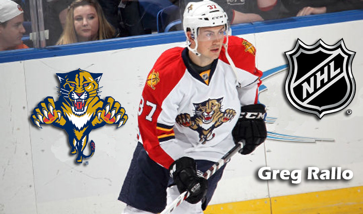 Former Bulldog Greg Rallo Back In NHL With Florida Panthers