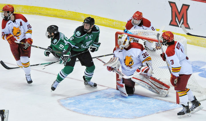Memorable Ferris State Hockey Run Falls Just Shy Of Frozen Four In Double OT Thriller