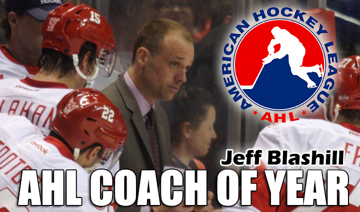 Former Bulldog Jeff Blashill Chosen As AHL Coach Of The Year