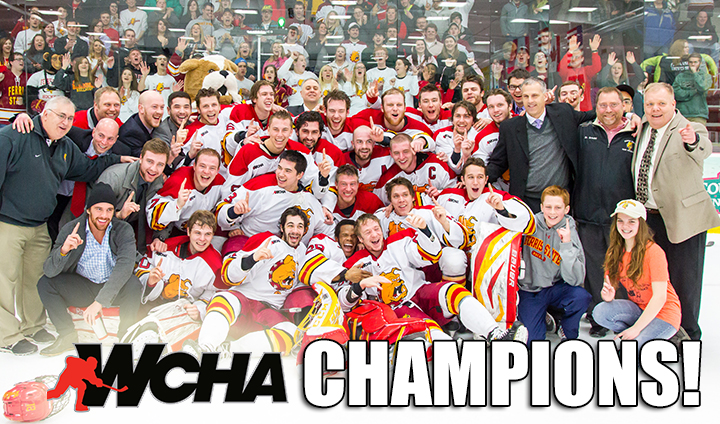 Ferris State Hockey Claims WCHA Regular-Season Championship