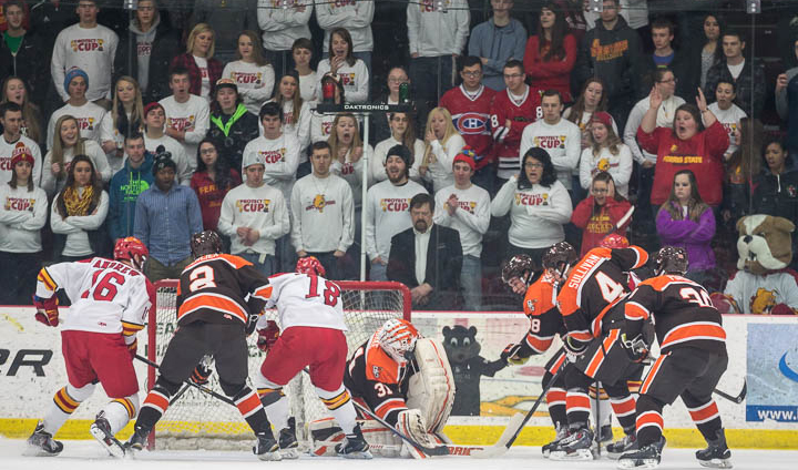 Ferris State Posts Big Shot Advantage In 4-1 Setback To #8 Bowling Green