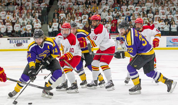 #8 Ferris State Hockey Skates To Exhibition Victory Over Wilfrid Laurier On Friday Night