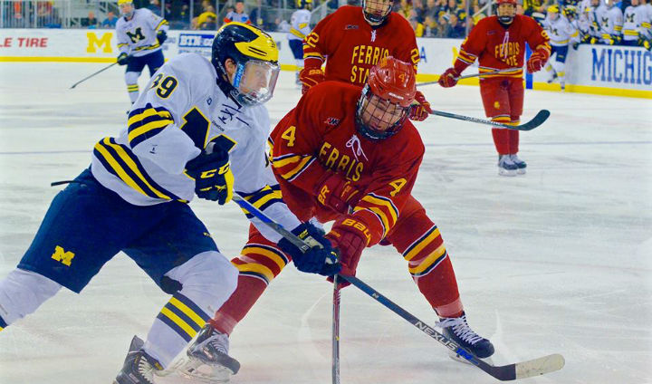 Early Start Leads Michigan Past Ferris State In Battle Of In-State Rivals