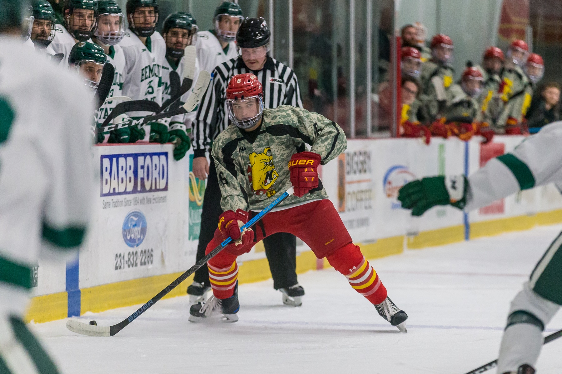 Bulldogs Power Back From Three-Goal Deficit To Earn Tie In Anchorage