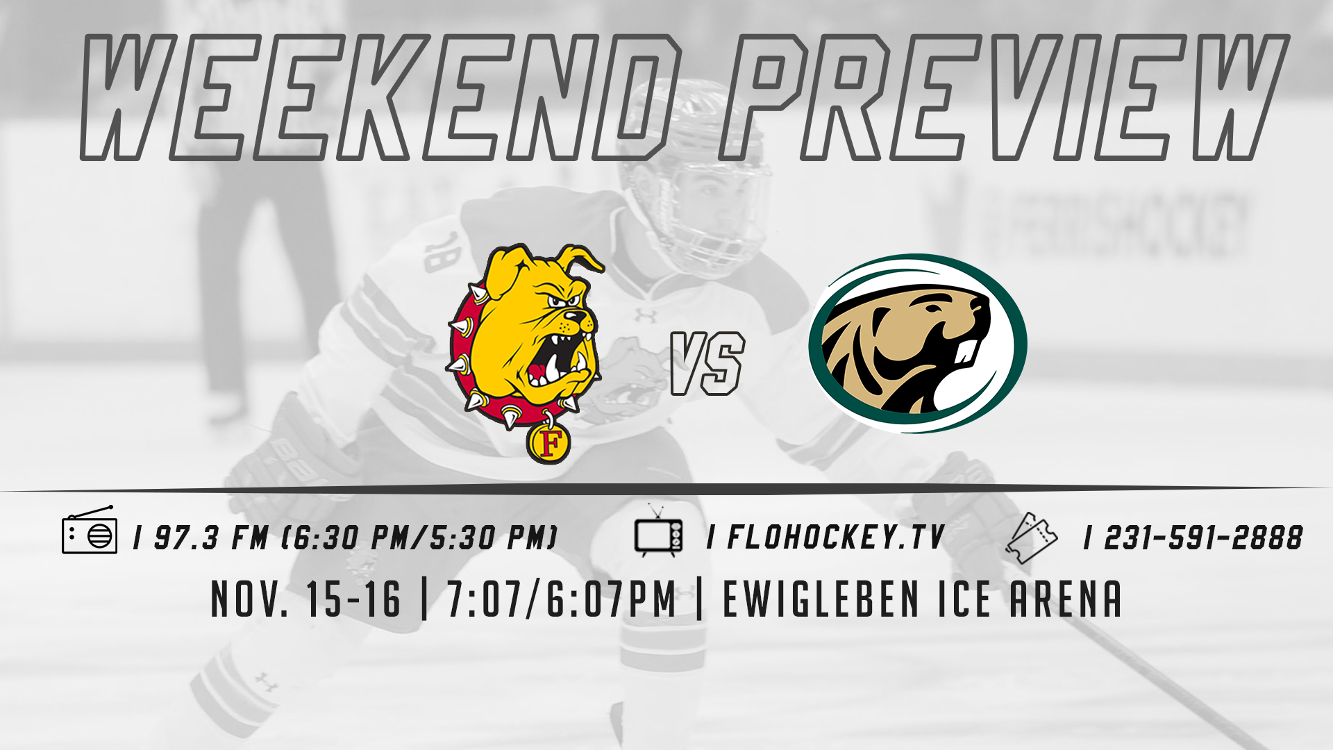 PREVIEW: Hockey Sets for WCHA Opener Against Northern Michigan At Home