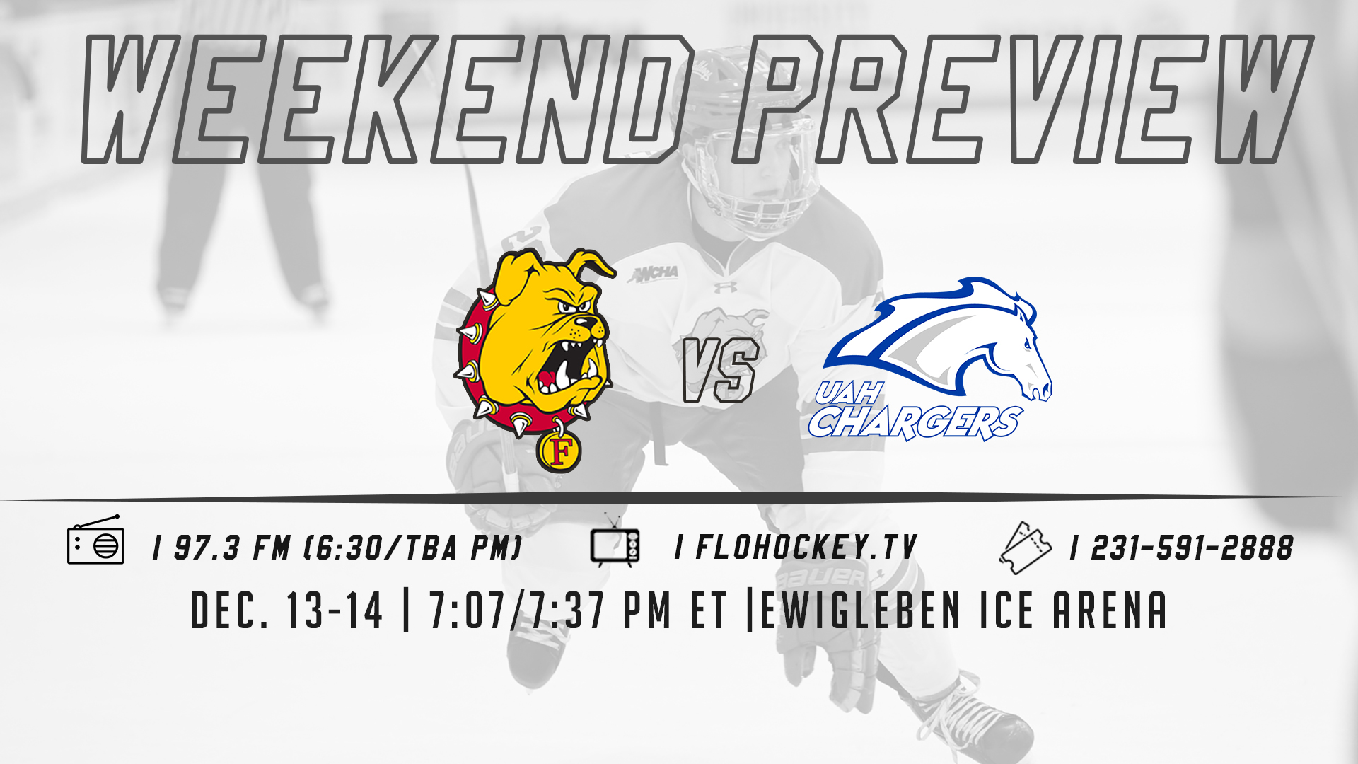 PREVIEW: Ferris State Sets For Busy Home Weekend Vs. Alabama Huntsville