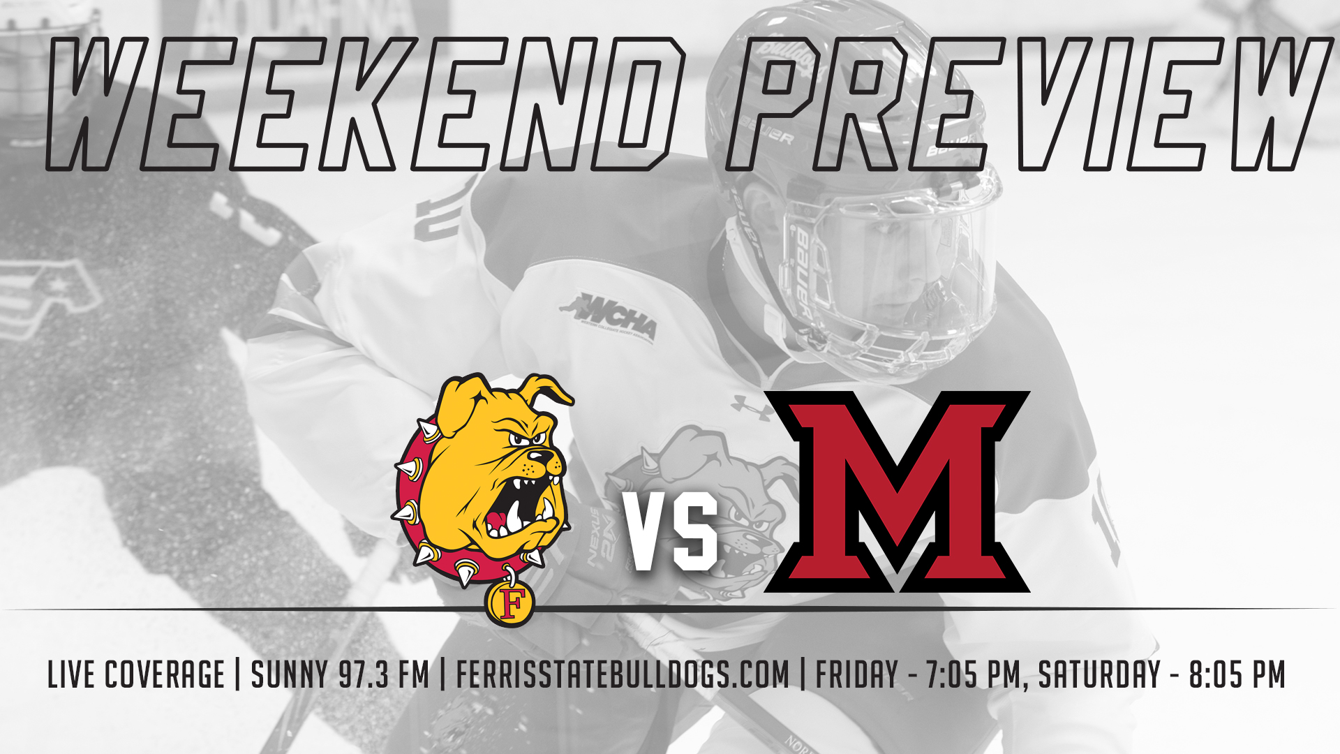 PREVIEW: Ferris State Makes First Visit To Oxford In Ten Years To Tangle With Redhawks