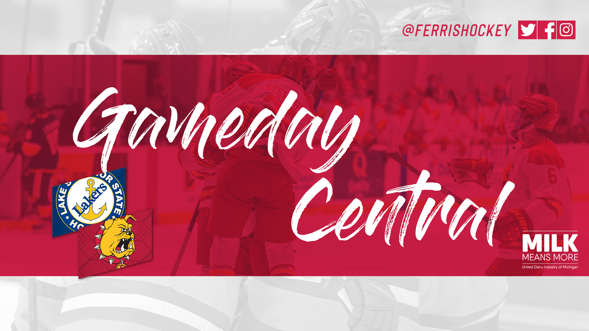 GAMEDAY CENTRAL: Ferris State Tangles With #20 Lake Superior State to Wrap Final WCHA Series