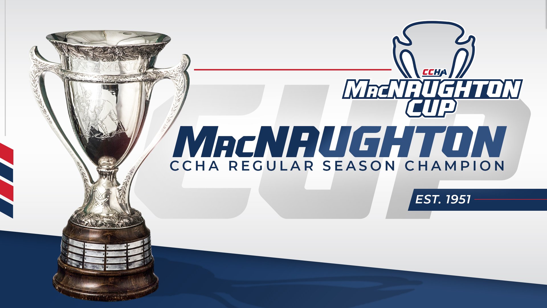 CCHA To Present MacNaughton Cup To Regular Season Champion