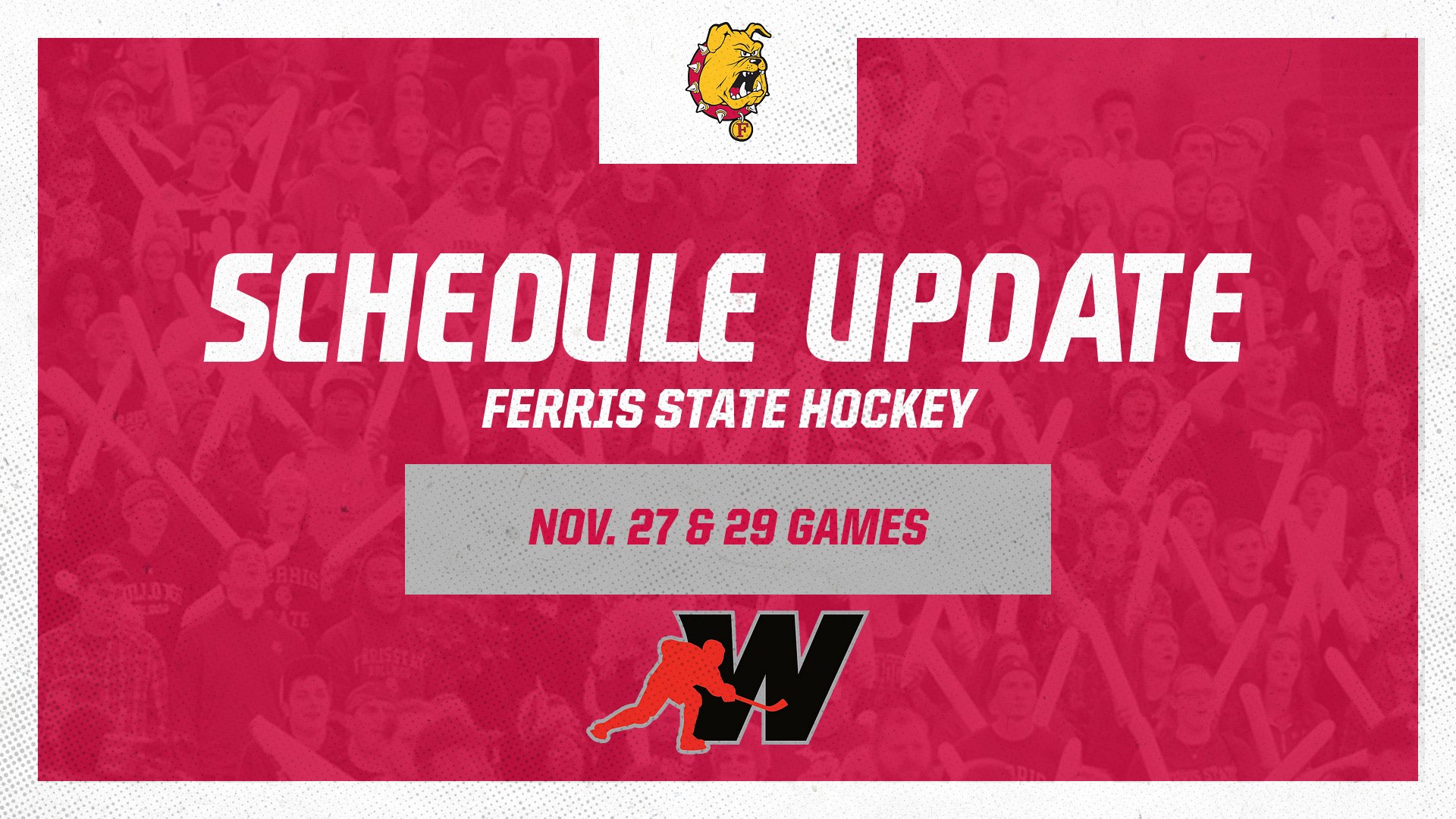 Ferris State Hockey Schedule Update For This Weekend