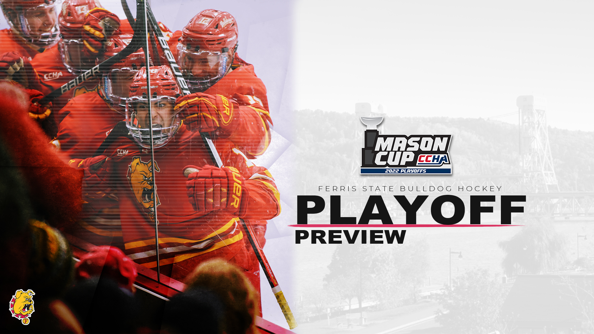 CCHA Quarterfinal Preview | Bulldogs Travel To Second Seeded Michigan Tech To Open Mason Cup Playoffs