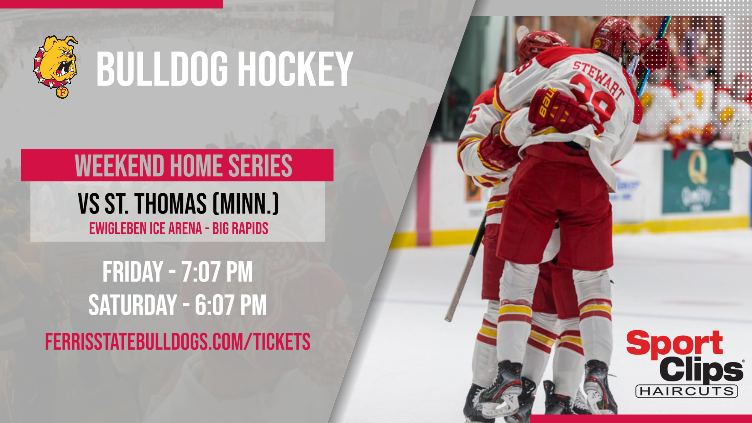 Tickets On Sale For Ferris State Hockey Weekend Home Series Against St. Thomas