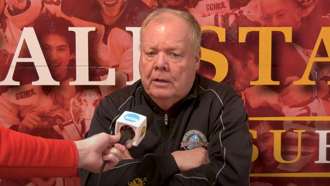 CCHA Mason Cup Quarterfinals - Bob Daniels Interview