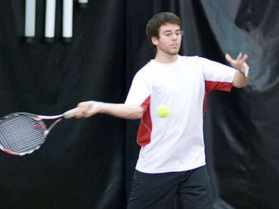 Tyler Marengo was a winner at sixth singles for FSU