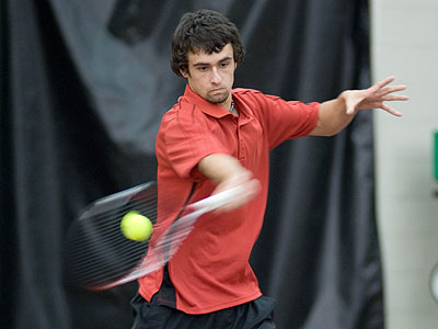 Steven Roberts reached the quarterfinals of singles play (FSU Photo Services)