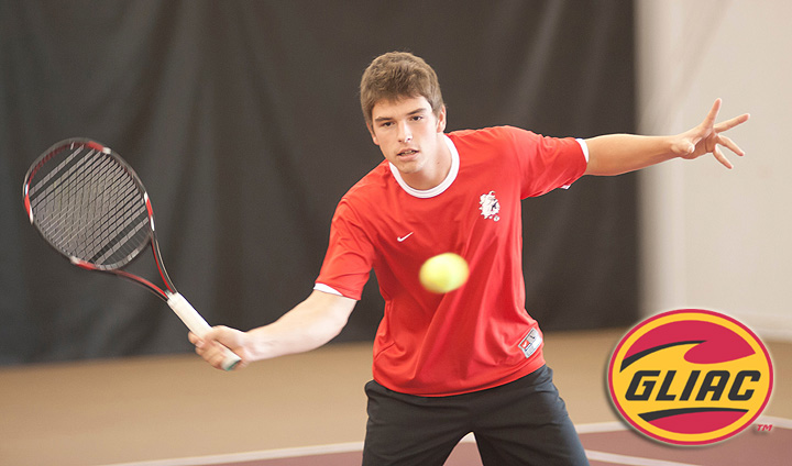 Men's Tennis Moves Into GLIAC Semifinals With Opening-Round Win