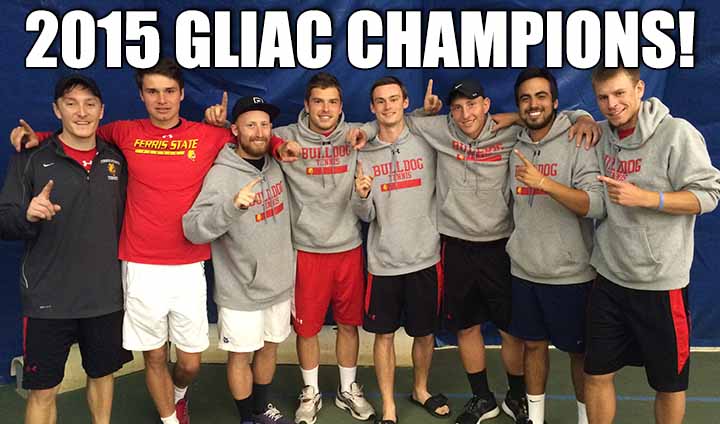 Ferris State Men's Tennis Wins First Outright GLIAC Championship Since 1994