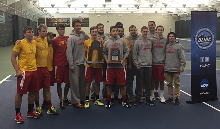 Ferris State Claims Runner-Up Honors In 2015 GLIAC Men's Tennis Tourney