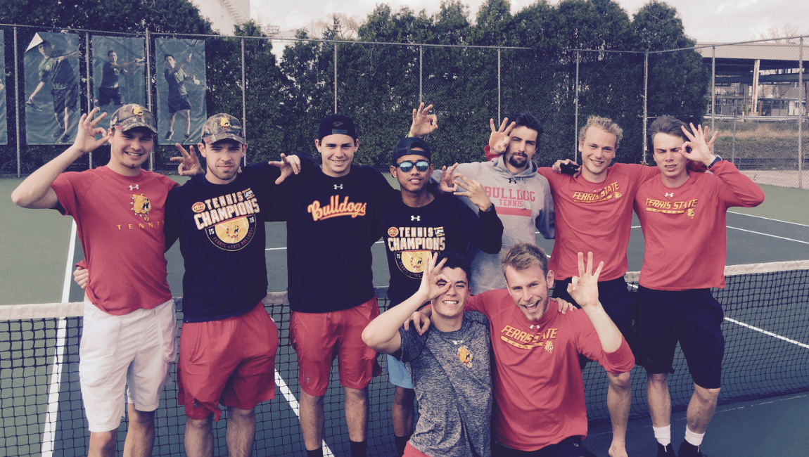 Ferris State Men's Tennis Captures Third-Straight GLIAC Regular-Season Championship!