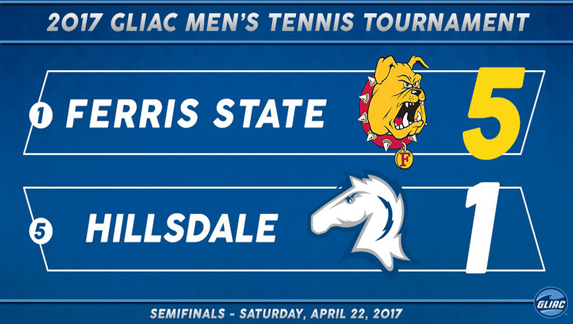 Ferris State Men's Tennis Advances To GLIAC Tournament Championship Match!