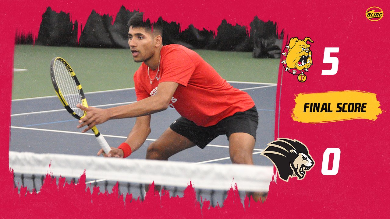 Bulldog Men's Tennis Moves To 10-0 On The Year with Home Victory