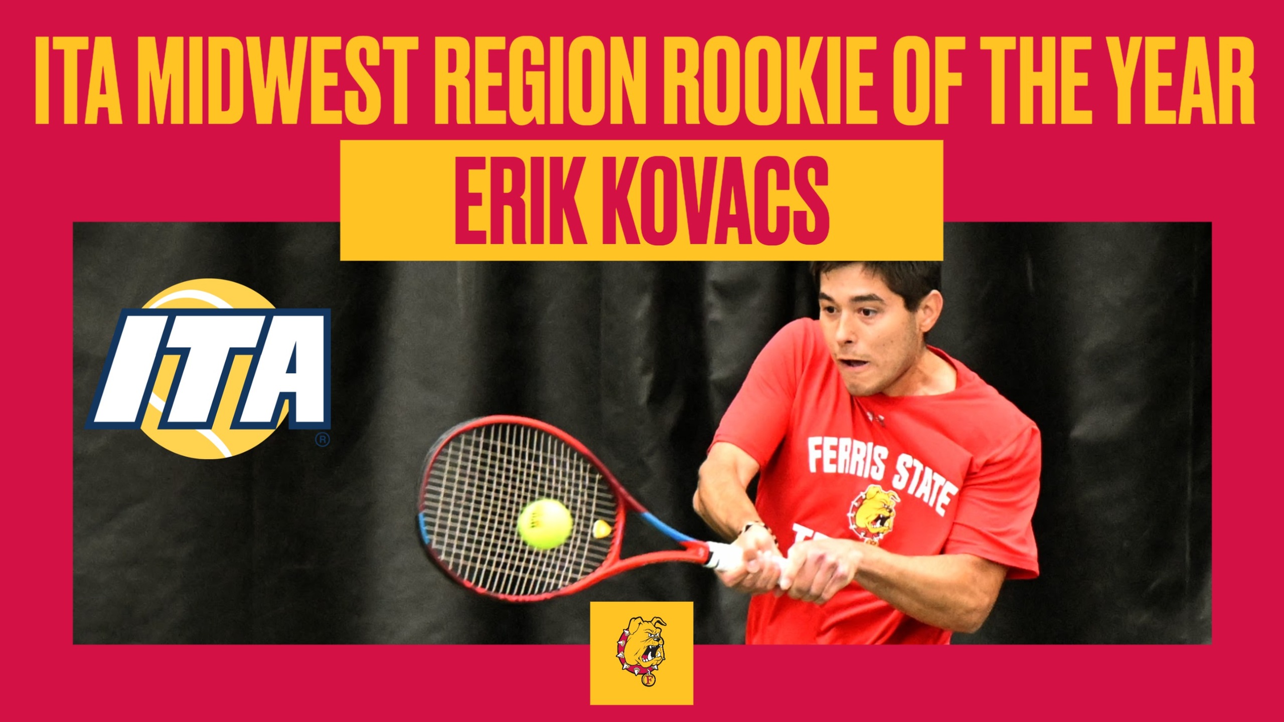 FSU's Erik Kovacs Chosen As ITA Midwest Region Rookie Of The Year