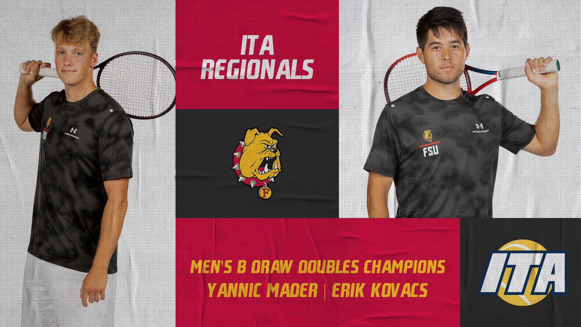 Ferris State Duo Claims Doubles B Draw Championship At ITA Regionals