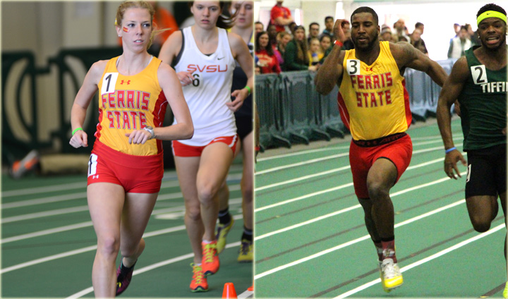 Ferris State Track & Field Wraps Up GLIAC Championships As Madden Places In Two Events