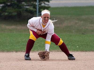 Lysany Weaver collected four hits and four RBIs in game-one win over Findlay.  (Photo by Ben Amato)