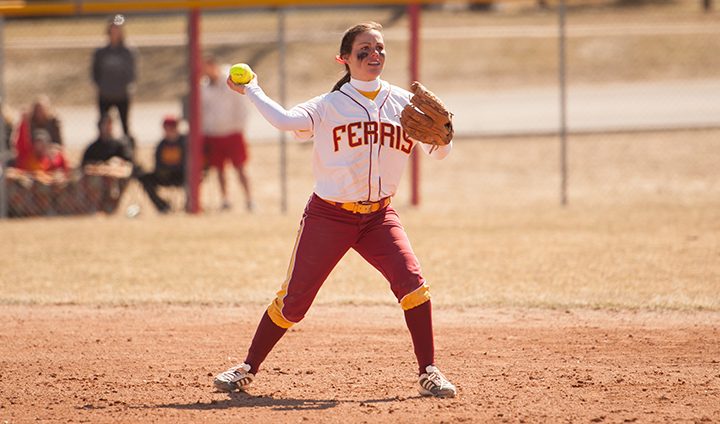 Ferris State Softball Opens League Homestand With Friday Split
