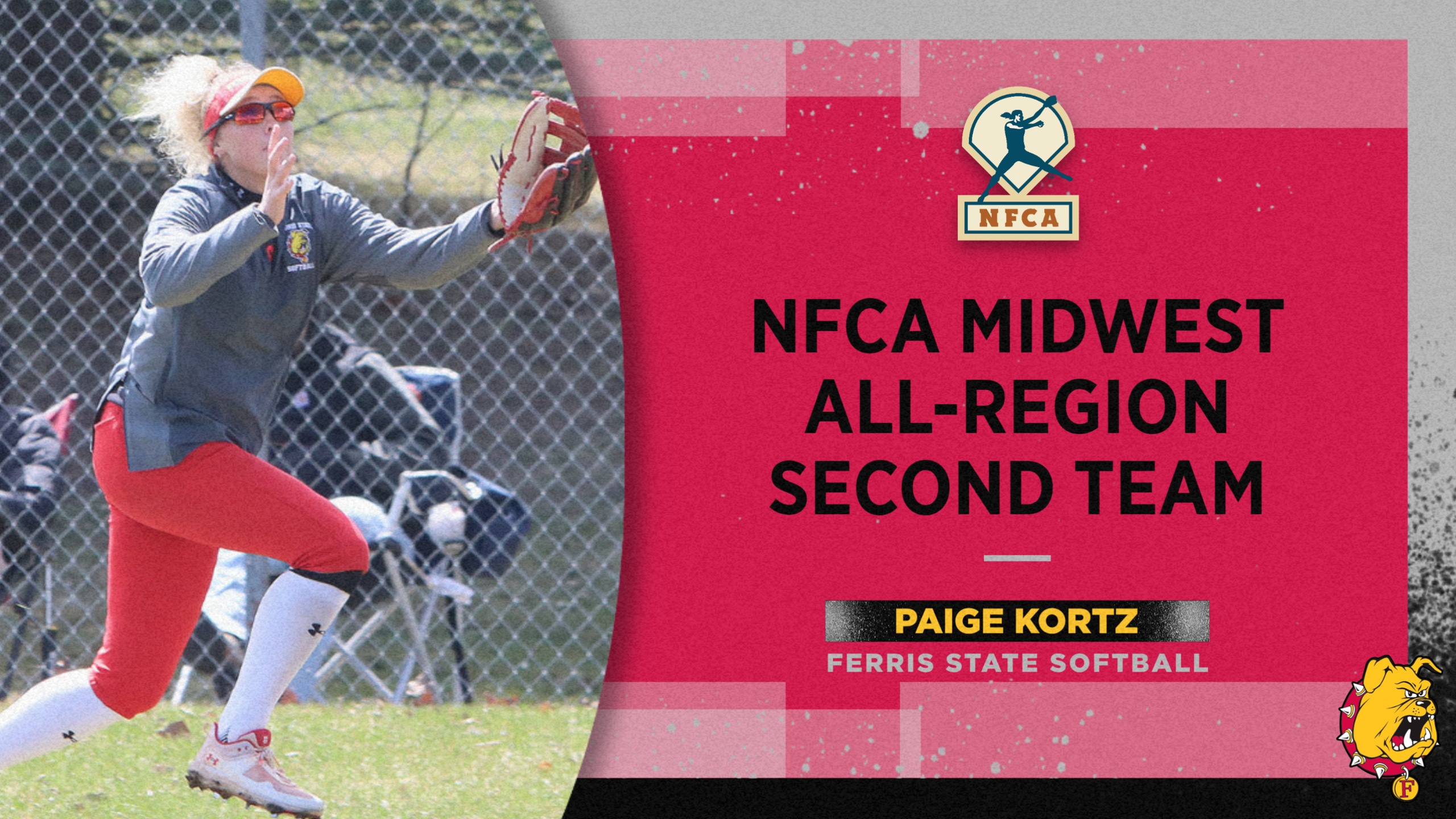 FSU's Paige Kortz Adds Another Honor By Being Chosen To NFCA All-Region Squad