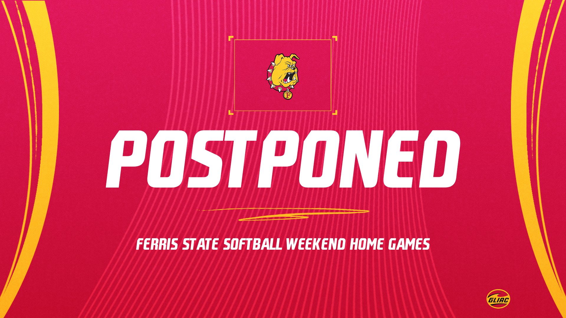 This Weekend's Ferris State Softball Home Games Postponed Due To Expected Weather