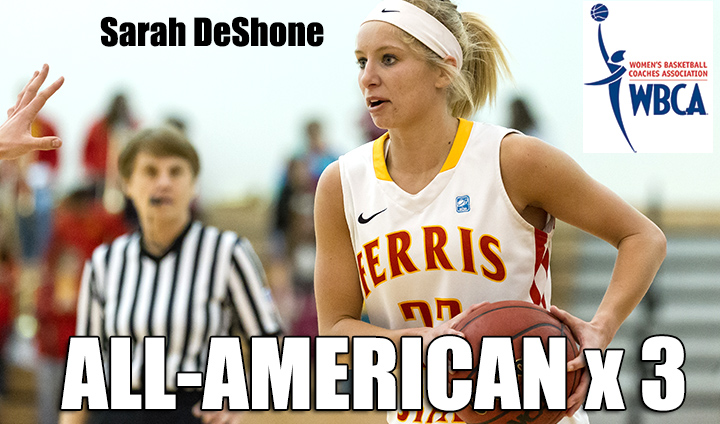 Bulldog Senior Sarah DeShone Becomes Three-Time All-America Honoree!