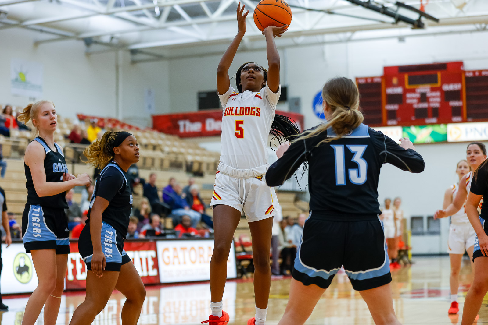 Ferris State Pulls Away From Wisconsin-Parkside In Conference Victory At BRHS