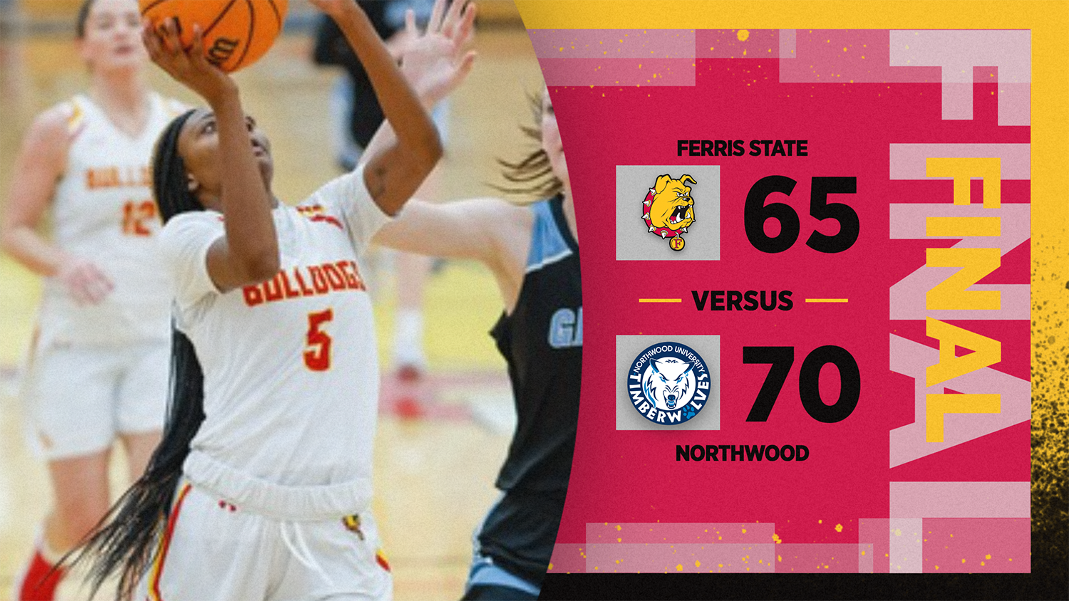 Ferris State Drops Tight League Road Contest At Northwood In Women's Action